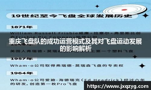 重庆飞盘队的成功运营模式及其对飞盘运动发展的影响解析