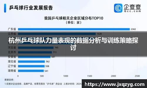 杭州乒乓球队力量表现的数据分析与训练策略探讨